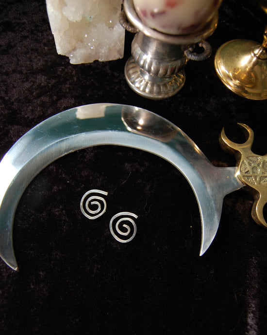 Spiral Time Earrings