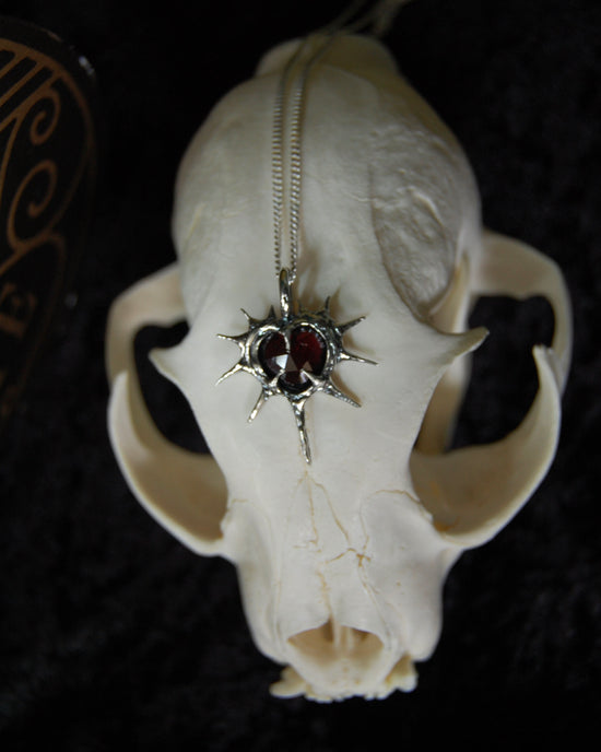 Persephone Talisman // Rhodolite Garnet