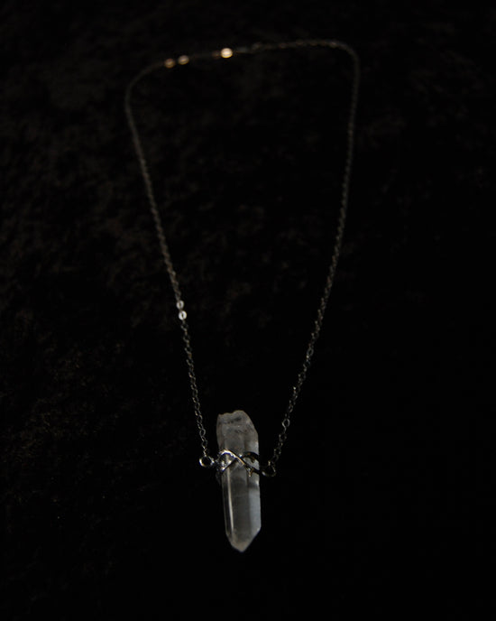 Thorn Necklace // Lemurian Quartz