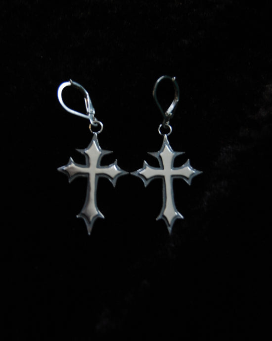 Cross Me Earrings