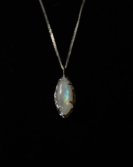 Selene Talisman // Rainbow Moonstone