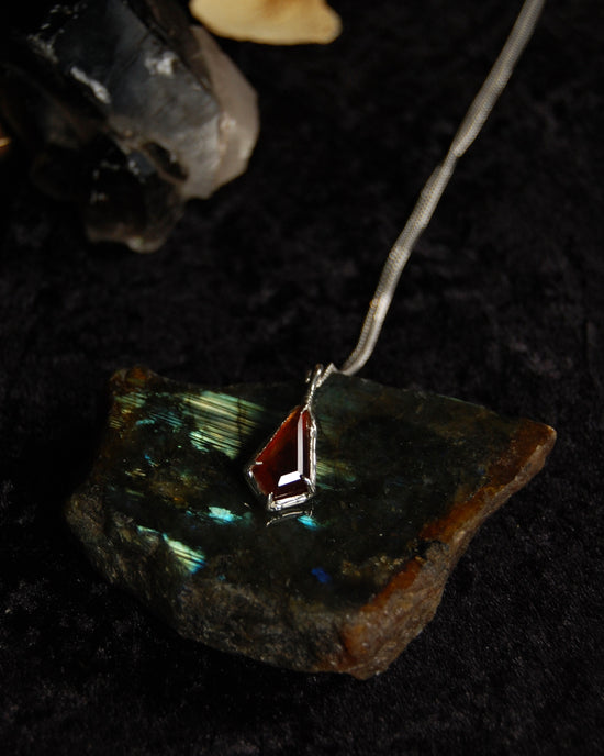 Lilith Amulet // Hessonite Garnet