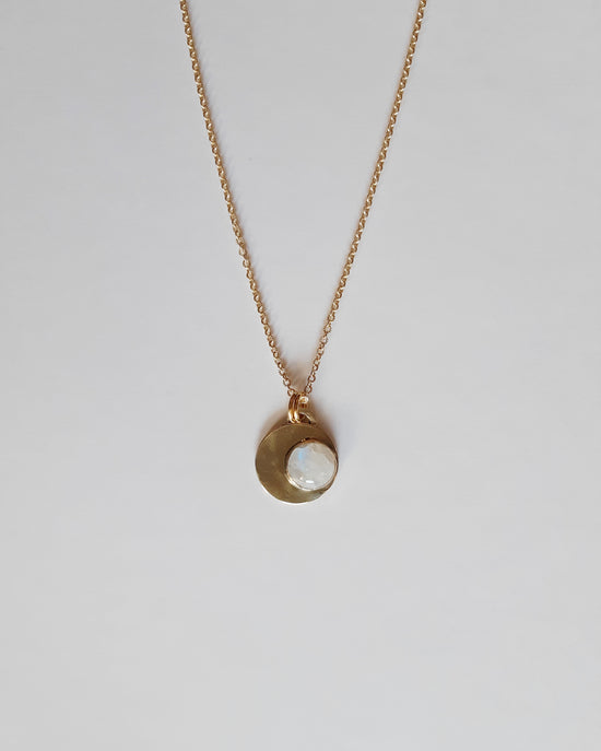 Selene IV Necklace // Moonstone