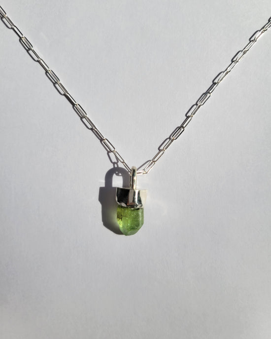 Clementia Necklace // Peridot